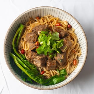 Dry Mixed Beef Noodle / 牛肉干拌粉/面