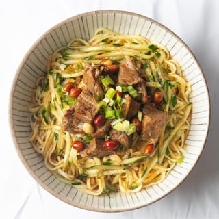 Beef Cold Noodle / 牛肉凉面