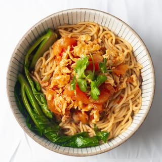 Tomato& Egg Noodle Soup / 西红柿鸡蛋汤粉/面
